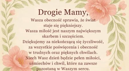 życzenia z okazji Dnia Mamy