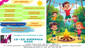 zajęcia wyjazdowe sierpień 2025